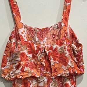 women flower romper